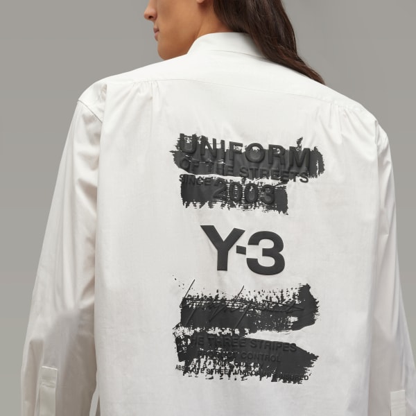 adidas Y-3 Graphic Shirt - White | Free Shipping with adidas Y-3 Graphic Shirt - White | Free Shipping with