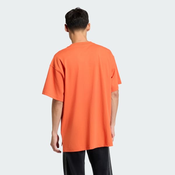 ADIDAS ORIGINALS & ALL BLACKS LOOSE GRAPHIC TEE - Orange | Free