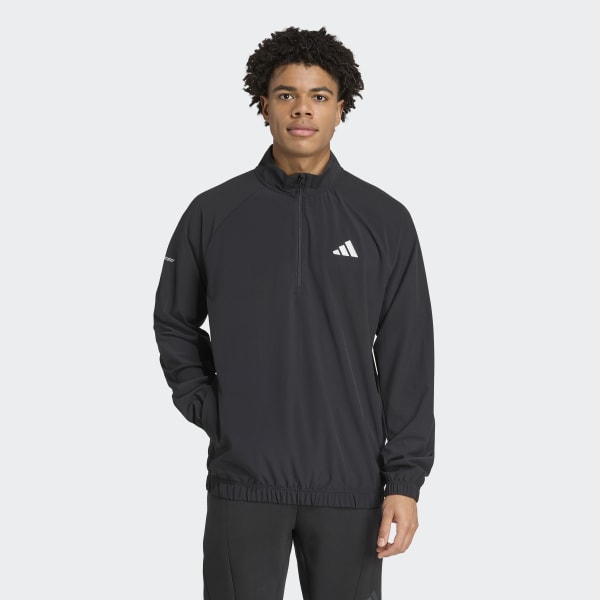 adidas Training Essentials Holiday Pack1/4 Zip - Black | adidas India