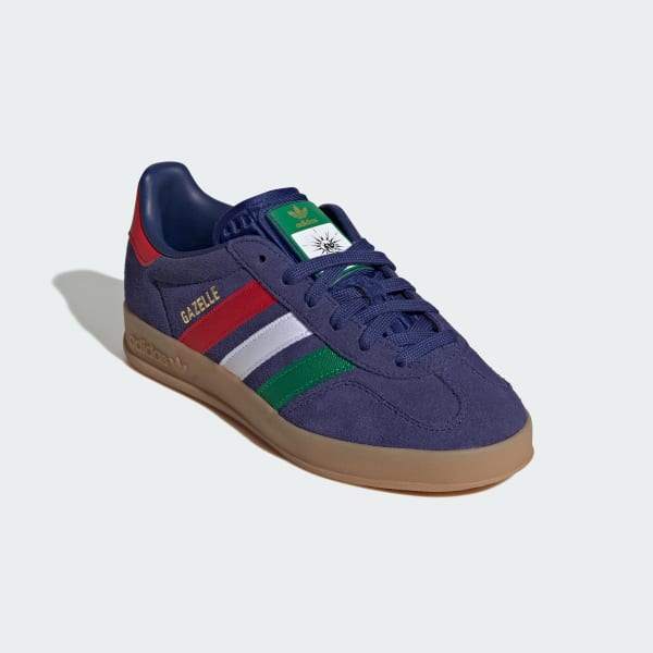 adidas Gazelle Indoor Shoes - Blue | Free Shipping with adiClub