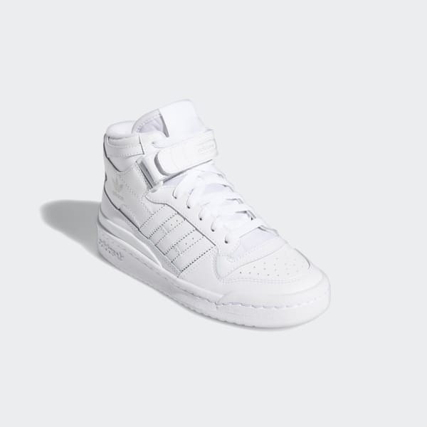 Blanc Chaussure Forum Mid