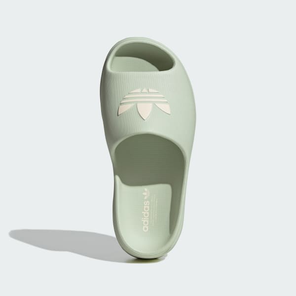 Green Adifom Stan Slides