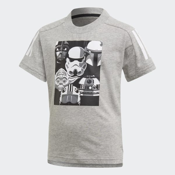 adidas Star Wars T-Shirt - Grey | adidas Ireland