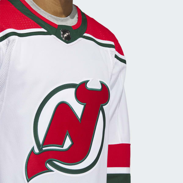 adidas Devils Heritage Authentic Jersey - White, Men's Training