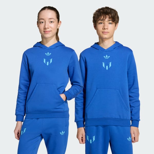 Blue Messi Hoodie Kids