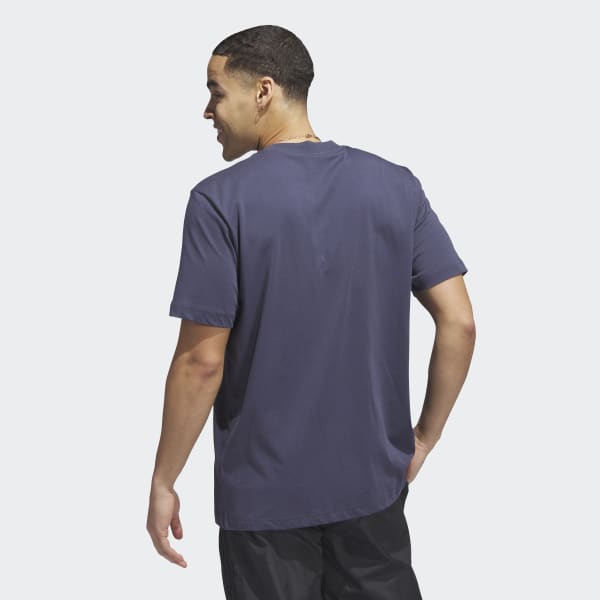 Blue Basketball Short Sleeve Tee