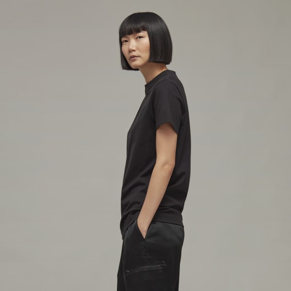 zwart Y-3 Classic Chest Logo T-Shirt 14104