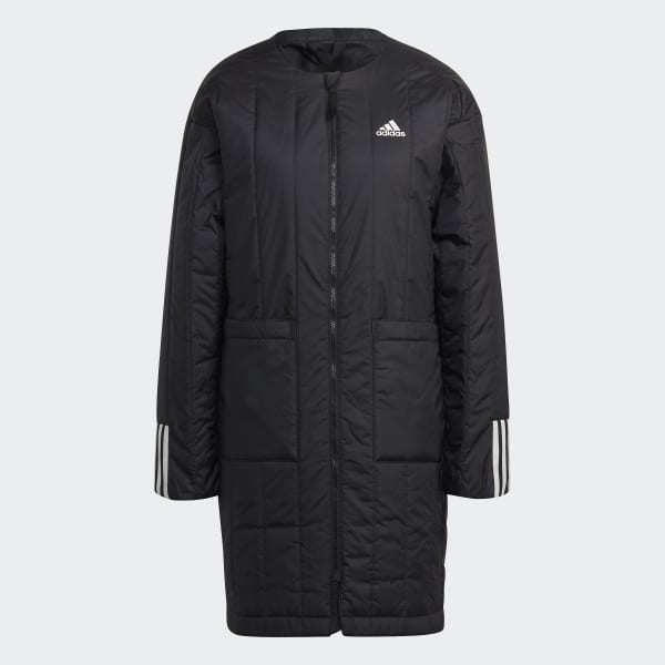 adidas Itavic 3-Stripes Seasonal Coat - Black | Women's Lifestyle ...