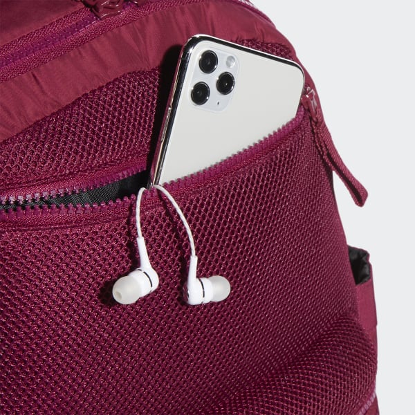 adidas VFA Backpack Burgundy Women's Training adidas US