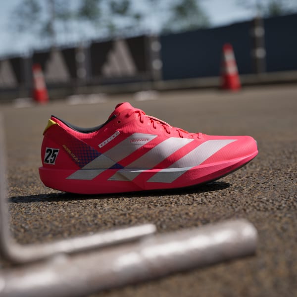 Red Adizero Adios 9 Running Shoes