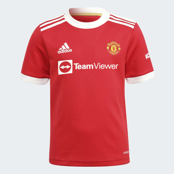 cervená Súprava Manchester United 21/22 Home Mini
