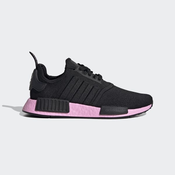 NMD R1 Black and Pink Shoes | adidas 