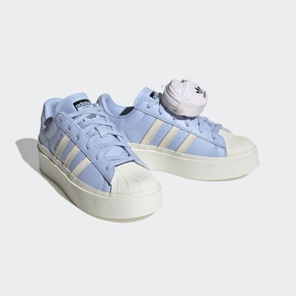 adidas Superstar Bonega Shoes - Blue, Women's Lifestyle