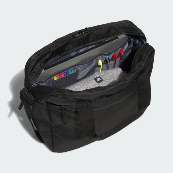 adidas Stadium Messenger Bag - Black | Free Shipping with
