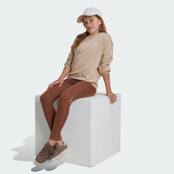 Beige Boyfriend Crew Sweatshirt