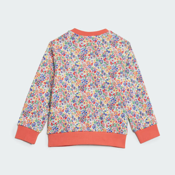 Weiss adidas Originals x Liberty London Kids Set