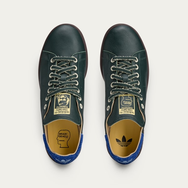 Green Stan Smith Brain Dead Shoes