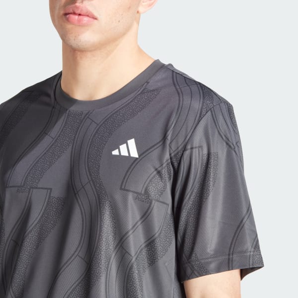 Adidas tennis california t hot sale shirt