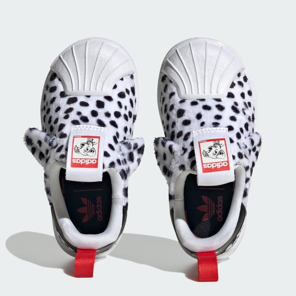 Blanco Zapatillas Superstar 360 adidas Originals x Disney 101 Dálmatas para Niños