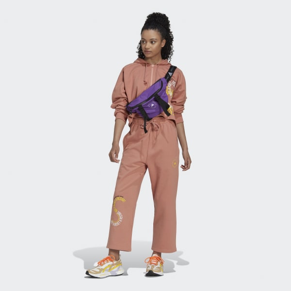 Rood adidas by Stella McCartney Cropped Hoodie BWC66