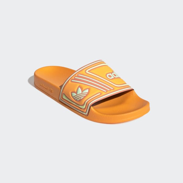 claquette adidas jaune