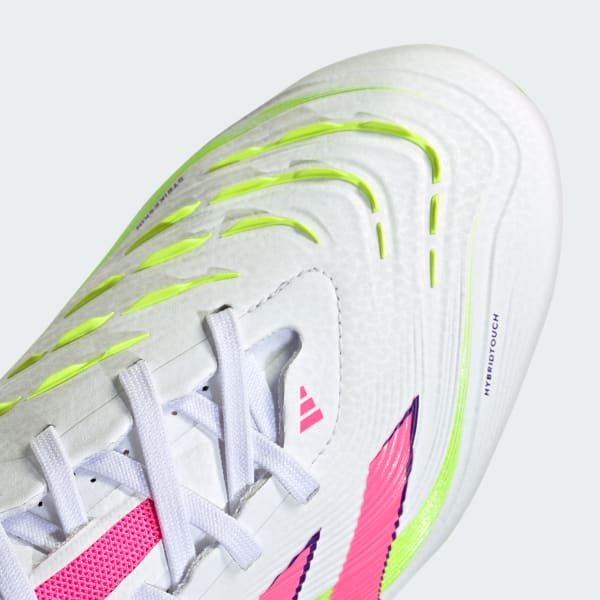 adidas Predator Pro Firm Ground Cleats - White | Free Shipping