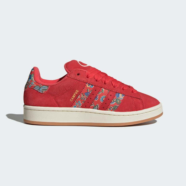 Rood Campus 00s x Liberty London Schoenen