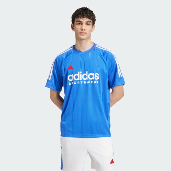 Adidas blue t shirt online