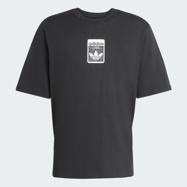 【ADIDAS ORIGINALS】Leo Oversized Tee オーバーサイズTシャツ ADIDAS Leo Oversized T-Shirt JV7570 - Shiekh