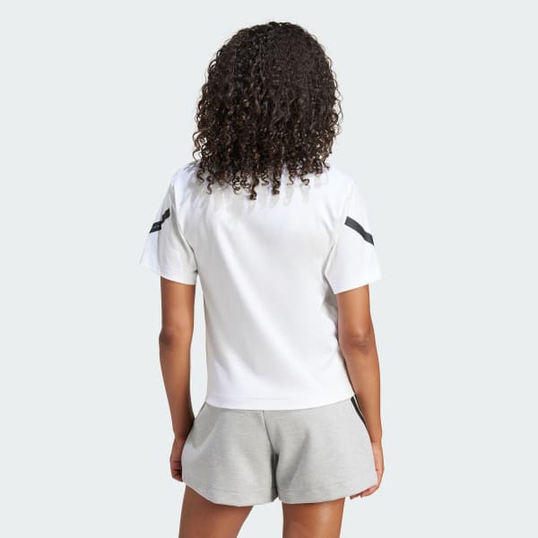 White adidas Z.N.E. Tee