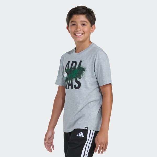 Grey SS Soccer Motion Tee