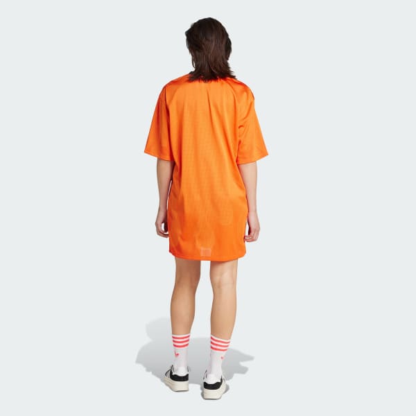 Laranja Vestido Hockey Flames