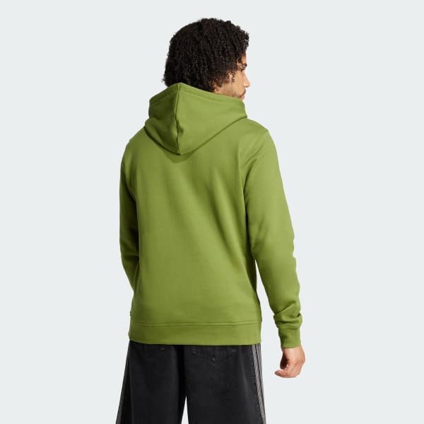 Verde Polera con Capucha Trifolio Essentials Felpa Francesa