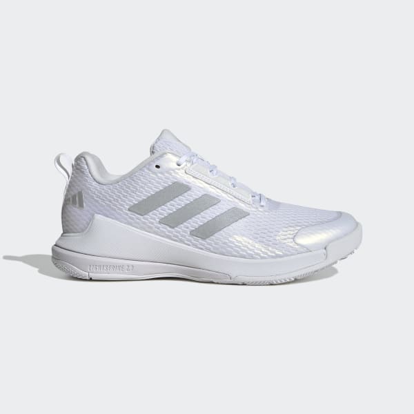 Zapatillas para cancha techada Novaflight 2 - Blanco adidas