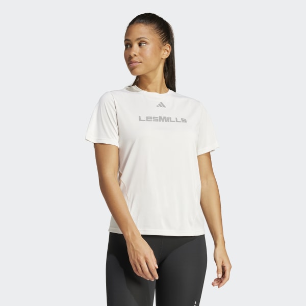adidas Les Mills Graphic Tee - White | adidas Singapore