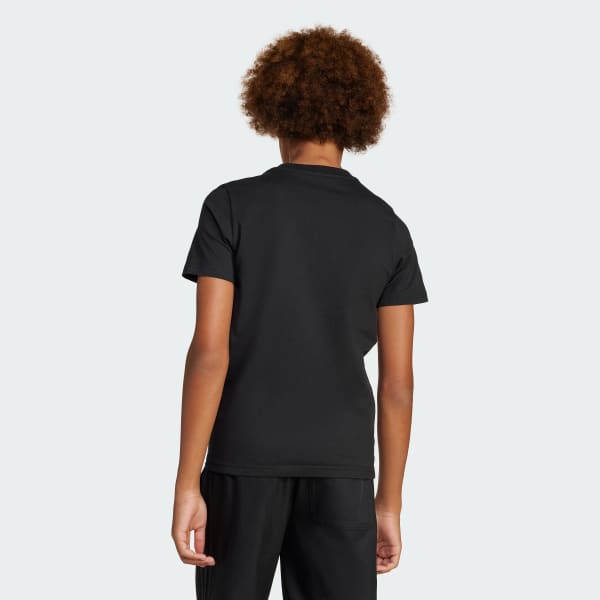 Black Messi Name and Number Graphic Tee Kids