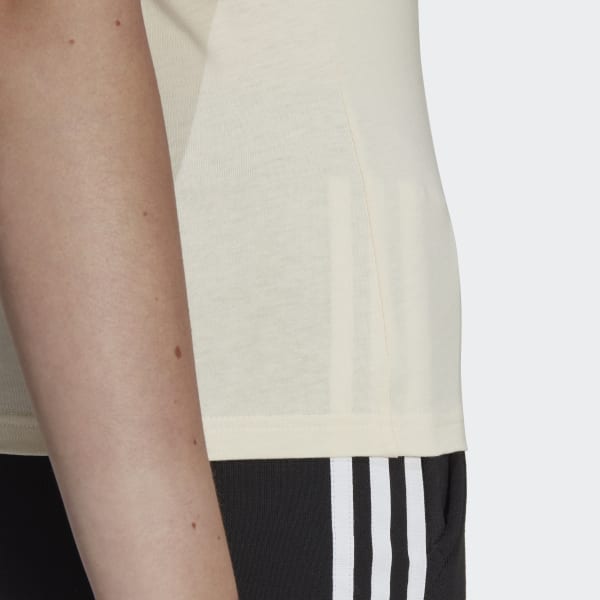 Beige adidas Ski Chic Tee DRI58