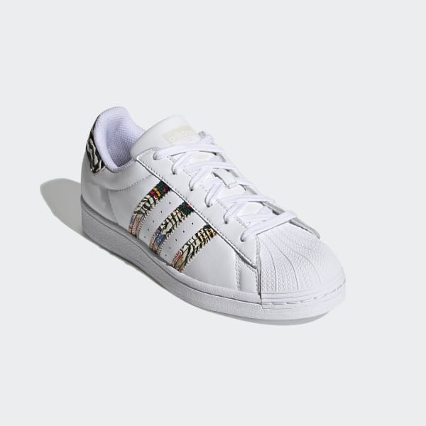 adidas superstar white on white