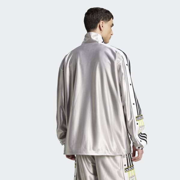 新品JV9256 Adidas Mサイズ　ライトグレー CN盤扣 ジャケット 新品JV9256 Adidas Mサイズ ライトグレー CN盤扣 ジャケット