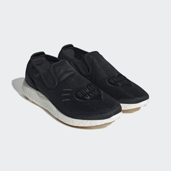 Adidas black slip on top