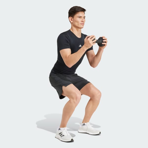 Nero T-shirt da allenamento TECHFIT Compression