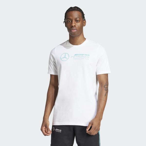 【海外限定】アディダス×メルセデスベンツ WネームTシャツ 海外限定】アディダス×メルセデスベンツ WネームTシャツ (adidas