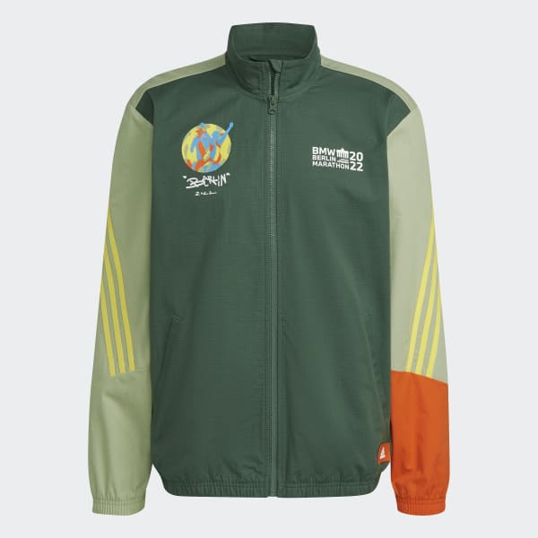 Green Berlin Marathon Future Icons Track Top EBS68