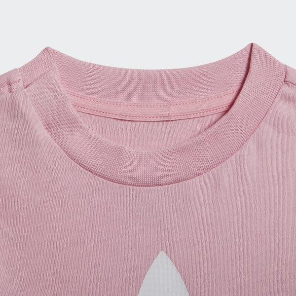 Roze Trefoil T-shirt FUH74
