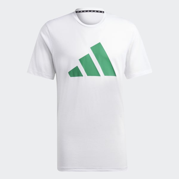 White Train Essentials Feelready Logo Training Tee