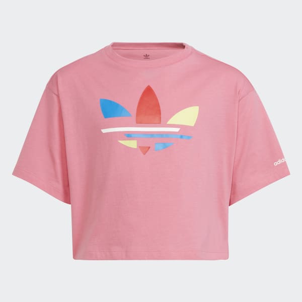 Completamente seco equilibrio Flor de la ciudad adidas Remera Corta Adicolor - Rosa | adidas Argentina