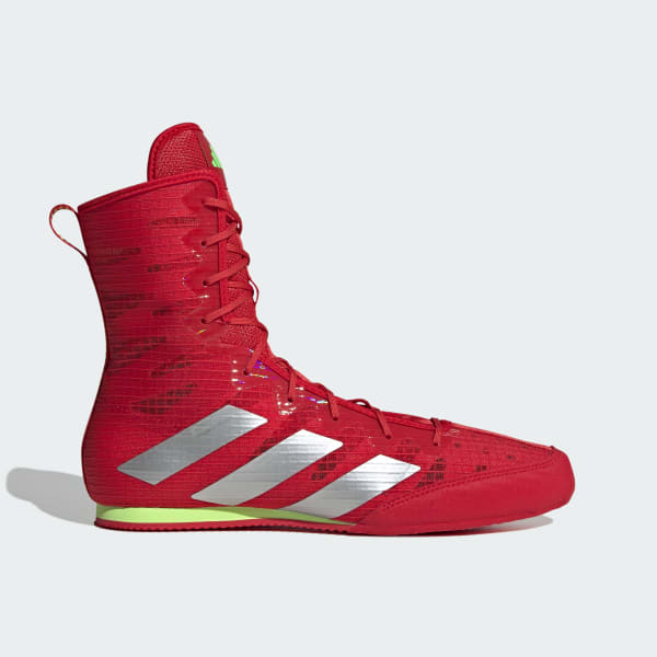 adidas Box Hog 4 Shoes - Red | Free Shipping with adiClub
