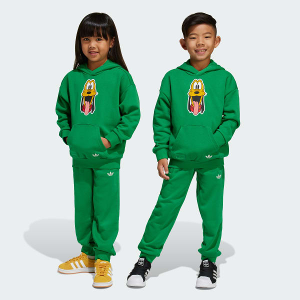 Verde Conjunto Polerón adidas Disney Mickey Mouse Infantil