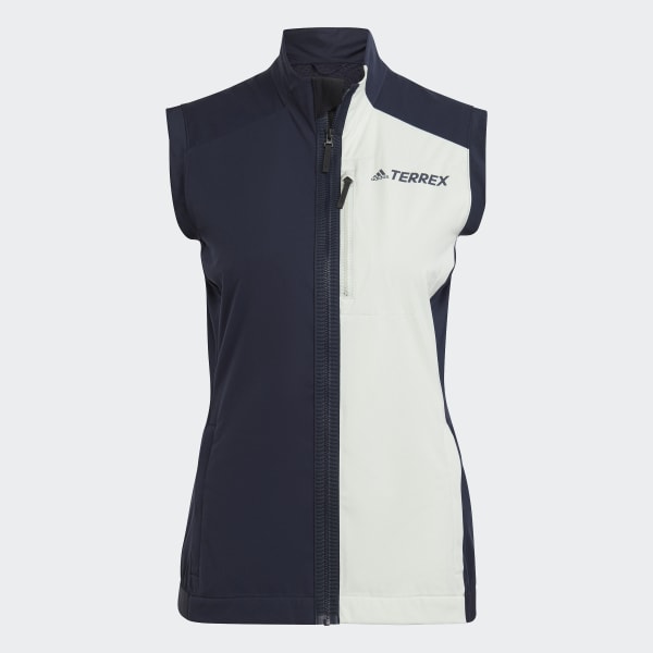 Blu Giacca senza maniche da sci di fondo Terrex Xperior Soft Shell