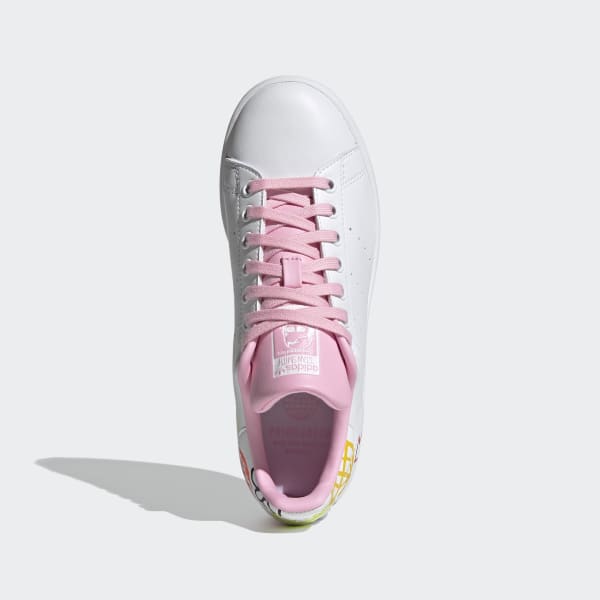 Adidas stan smith j new arrivals w chaussures 6 0 white/white/pink